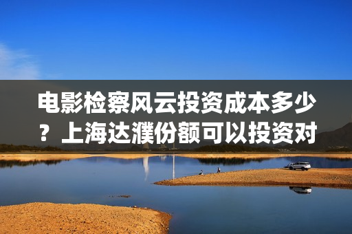 电影检察风云投资成本多少？上海达濮份额可以投资对接吗？(检察风云这部电影如何)