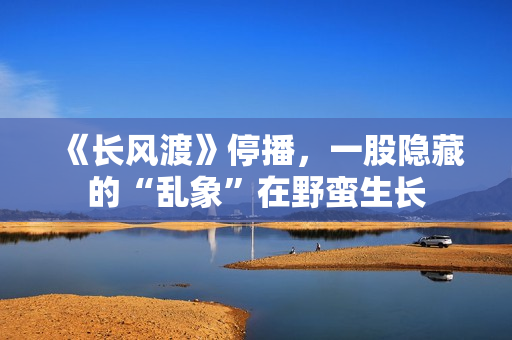 《长风渡》停播，一股隐藏的“乱象”在野蛮生长