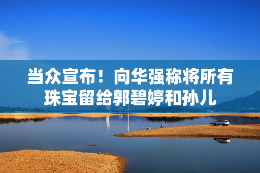 当众宣布！向华强称将所有珠宝留给郭碧婷和孙儿