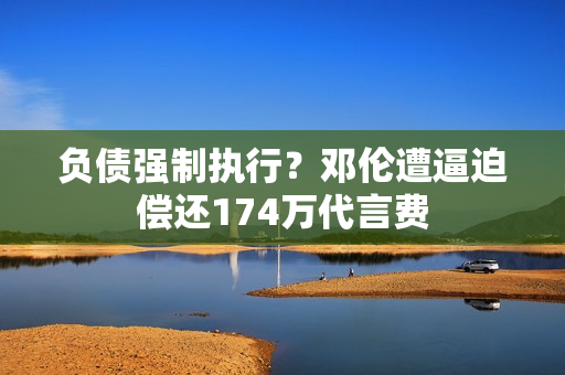 负债强制执行？邓伦遭逼迫偿还174万代言费