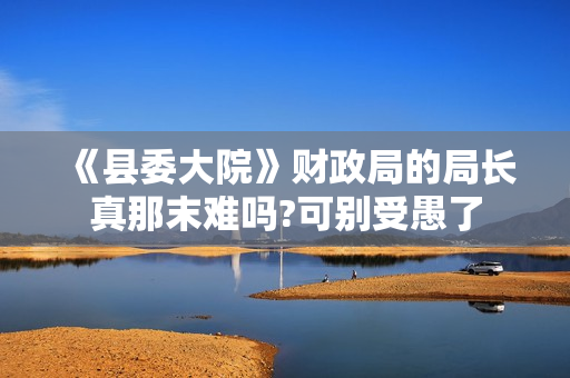 《县委大院》财政局的局长真那末难吗?可别受愚了