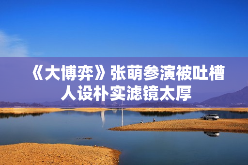 《大博弈》张萌参演被吐槽 人设朴实滤镜太厚