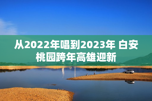 从2022年唱到2023年 白安桃园跨年高雄迎新