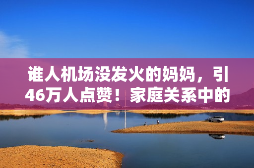 谁人机场没发火的妈妈，引46万人点赞！家庭关系中的松弛感，究竟有多难？