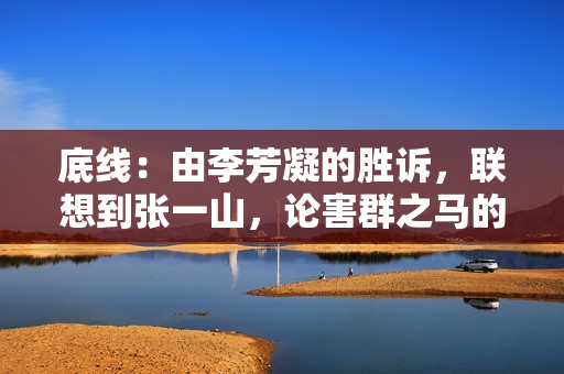 底线：由李芳凝的胜诉，联想到张一山，论害群之马的风险！