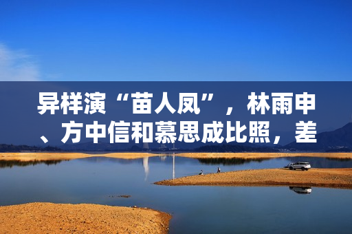 异样演“苗人凤”，林雨申、方中信和慕思成比照，差别分明