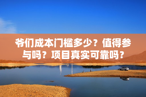 爷们成本门槛多少？值得参与吗？项目真实可靠吗？