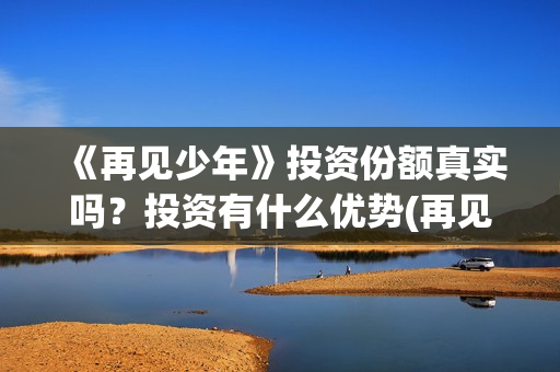 《再见少年》投资份额真实吗？投资有什么优势(再见少年全剧情)