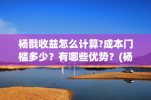 杨戬收益怎么计算?成本门槛多少？有哪些优势？(杨戬全额返还怎么领取)