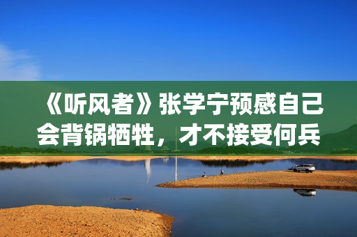 《听风者》张学宁预感自己会背锅牺牲，才不接受何兵的追求(听风者的主要演员是谁)