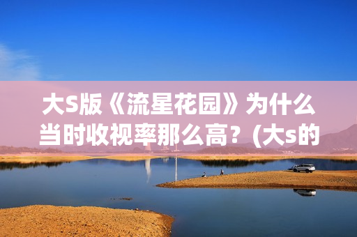 大S版《流星花园》为什么当时收视率那么高？(大s的流星花园经典片段)