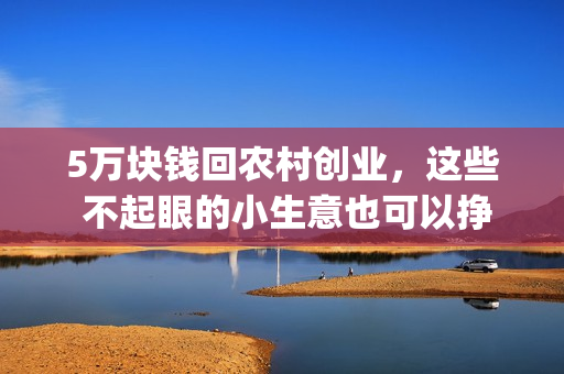 5万块钱回农村创业,这些 不起眼的小生意也可以挣大钱(5万在农村怎么建房好\看) 5万块钱回农村创业,这些 不起眼的小生意也可以挣大钱(5万在农村怎么建房好\看)