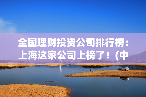 全国理财投资公司排行榜：上海这家公司上榜了！(中国理财投资)