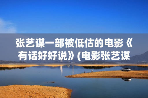张艺谋一部被低估的电影《有话好好说》(电影张艺谋) 张艺谋一部被低估的电影《有话好好说》(电影张艺谋)