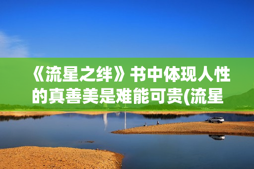 《流星之绊》书中体现人性的真善美是难能可贵(流星之绊讲的是什么内容)