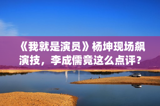 《我就是演员》杨坤现场飙演技，李成儒竟这么点评？(我就是演员第一季)