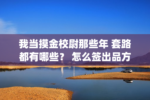 我当摸金校尉那些年 套路都有哪些？ 怎么签出品方？(我当摸金校尉那些番外)