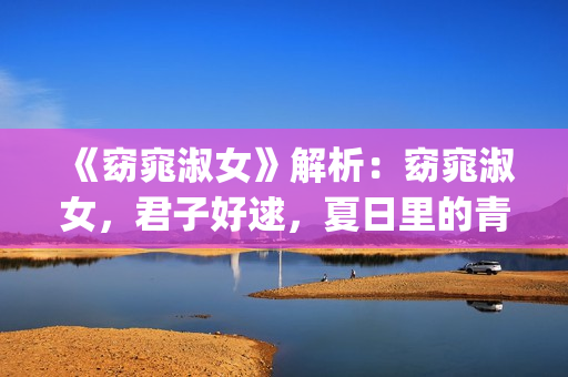 《窈窕淑女》解析：窈窕淑女，君子好逑，夏日里的青春活力(窈窕淑女讲解)