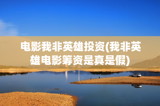 电影我非英雄投资(我非英雄电影筹资是真是假)