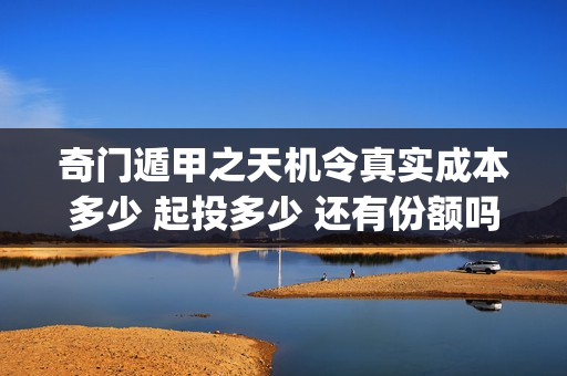 奇门遁甲之天机令真实成本多少 起投多少 还有份额吗(奇门遁甲天机徐业)