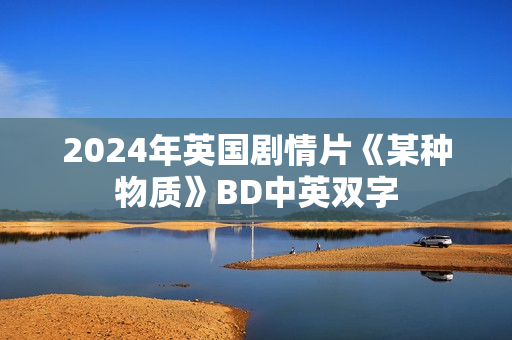 2024年英国剧情片《某种物质》BD中英双字