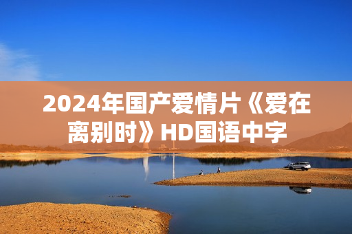 2024年国产爱情片《爱在离别时》HD国语中字