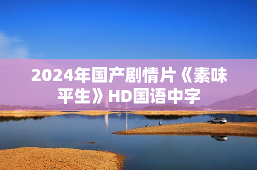 2024年国产剧情片《素味平生》HD国语中字
