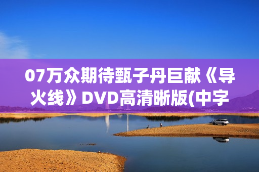 07万众期待甄子丹巨献《导火线》DVD高清晰版(中字)