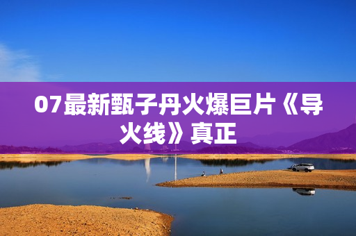 07最新甄子丹火爆巨片《导火线》真正