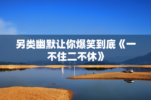 另类幽默让你爆笑到底《一不住二不休》 另类幽默让你爆笑到底《一不住二不休》