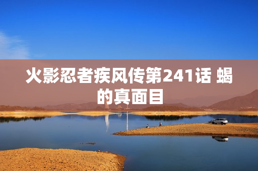 火影忍者疾风传第241话 蝎的真面目