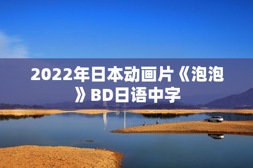 2022年日本动画片《泡泡》BD日语中字