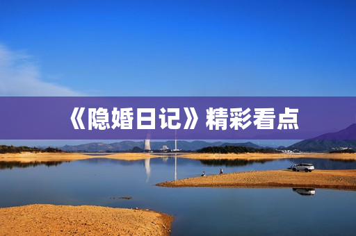 《隐婚日记》精彩看点