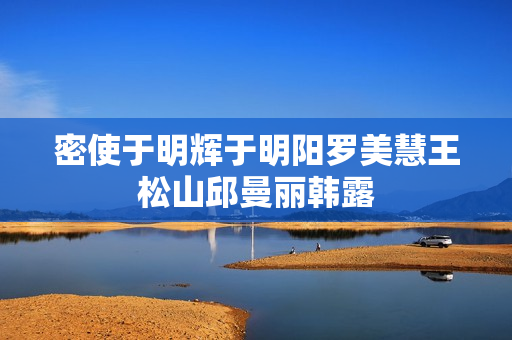 密使于明辉于明阳罗美慧王松山邱曼丽韩露