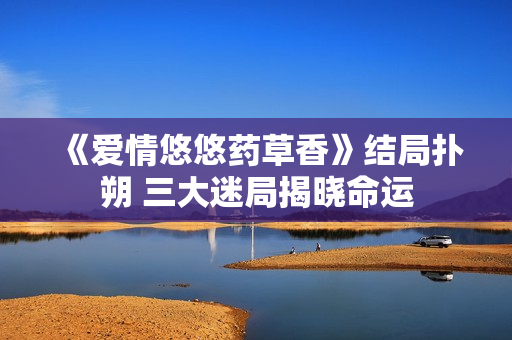 《爱情悠悠药草香》结局扑朔 三大迷局揭晓命运