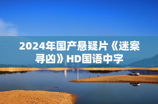 2024年国产悬疑片《迷案寻凶》HD国语中字 2024年国产悬疑片《迷案寻凶》HD国语中字
