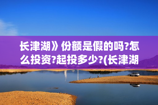 长津湖》份额是假的吗?怎么投资?起投多少?(长津湖 赢了)