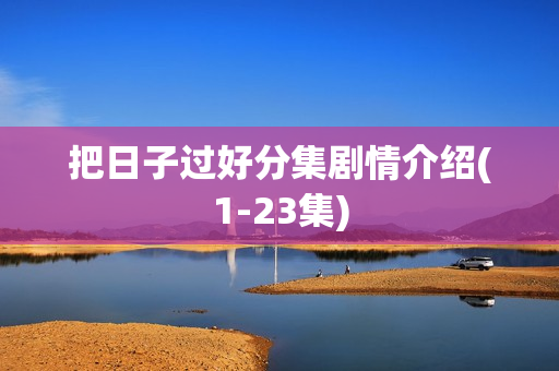 把日子过好分集剧情介绍(1-23集)