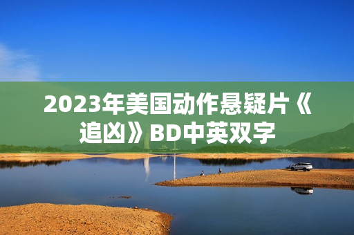 2023年美国动作悬疑片《追凶》BD中英双字