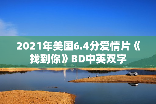 2021年美国6.4分爱情片《找到你》BD中英双字