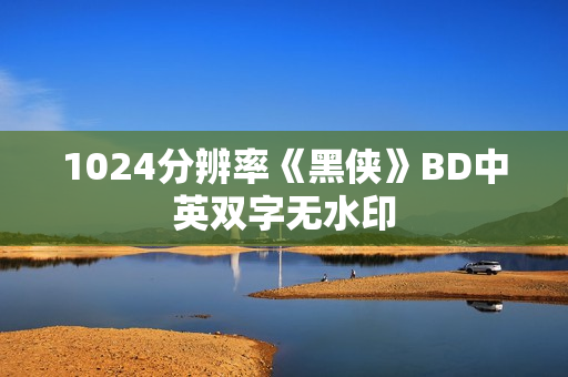 1024分辨率《黑侠》BD中英双字无水印