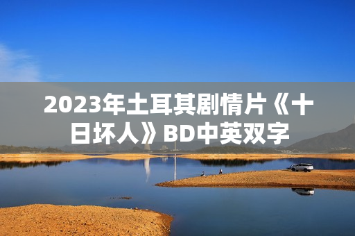 2023年土耳其剧情片《十日坏人》BD中英双字