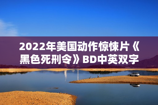 2022年美国动作惊悚片《黑色死刑令》BD中英双字