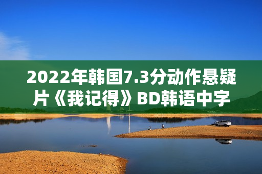 2022年韩国7.3分动作悬疑片《我记得》BD韩语中字