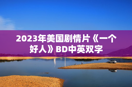 2023年美国剧情片《一个好人》BD中英双字 2023年美国剧情片《一个好人》BD中英双字