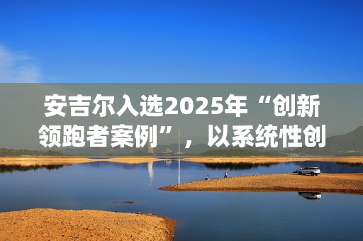 安吉尔入选2025年“创新领跑者案例”，以系统性创新为净水行业注入新质生产力