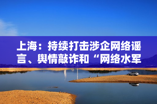 上海：持续打击涉企网络谣言、舆情敲诈和“网络水军”等违法行为