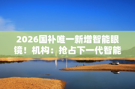 2026国补唯一新增智能眼镜！机构：抢占下一代智能终端的战略赛道
