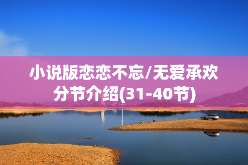 小说版恋恋不忘/无爱承欢分节介绍(31-40节)