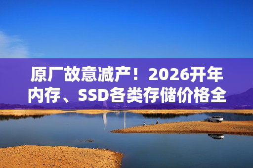 原厂故意减产！2026开年内存、SSD各类存储价格全面上涨：最高涨幅60%
